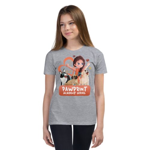 Pawprint Academy | Youth T-Shirt | Bella + Canvas - Image 6