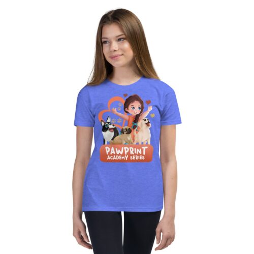 Pawprint Academy | Youth T-Shirt | Bella + Canvas - Image 5