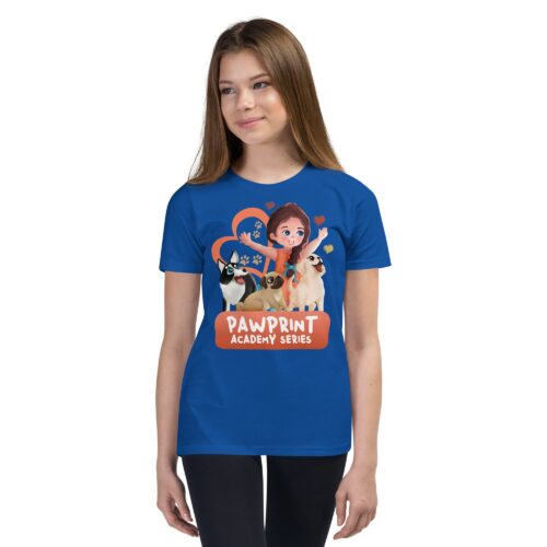 Pawprint Academy | Youth T-Shirt | Bella + Canvas - Image 3